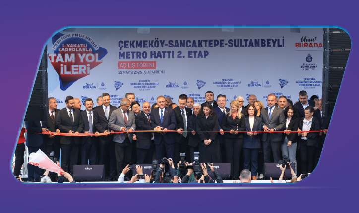 M5 Hattı’nın Samandıra Merkez-Sultanbeyli Etabı Hizmete Açıldı