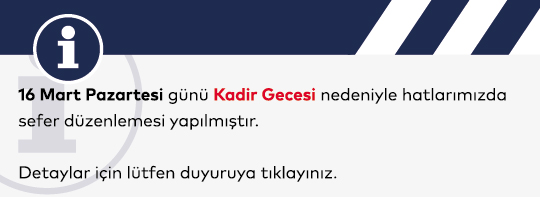 Seferlerimizde Kadir Gecesi Düzenlemesi