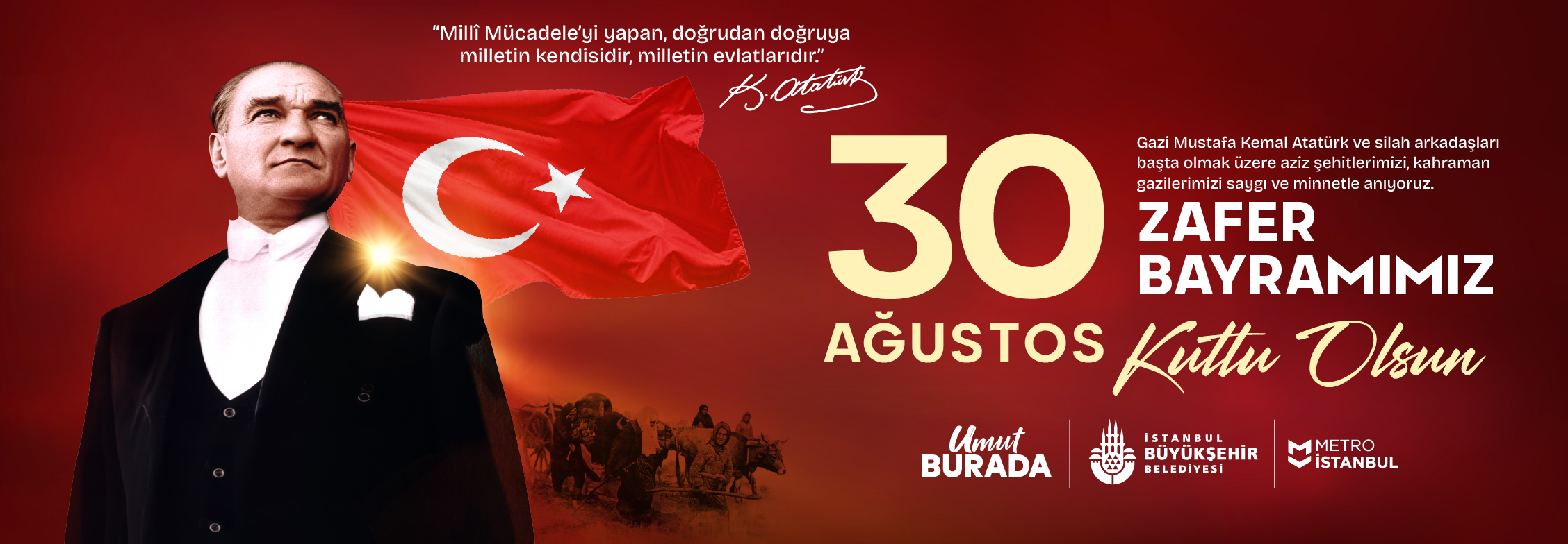 30 Ağustos Zafer Bayramımız Kutlu Olsun