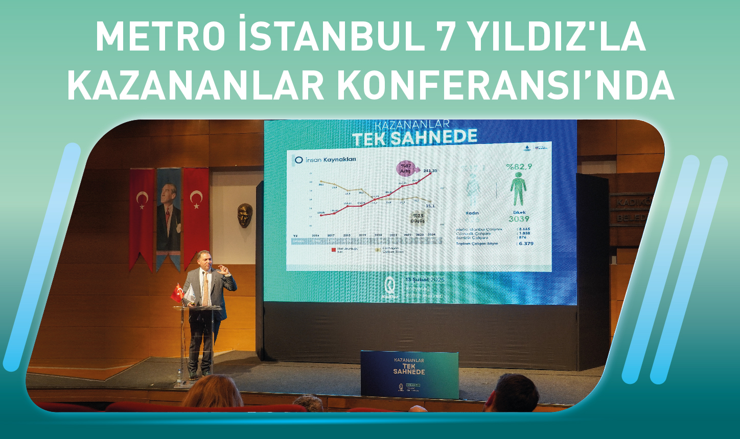 Metro İstanbul 7 Yıldız'la Kazananlar Konferansı’nda