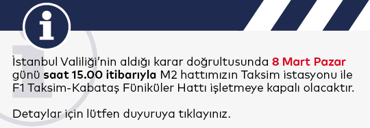 Valilik Kararı ile İşletmeye Kapatılacak İstasyonlar