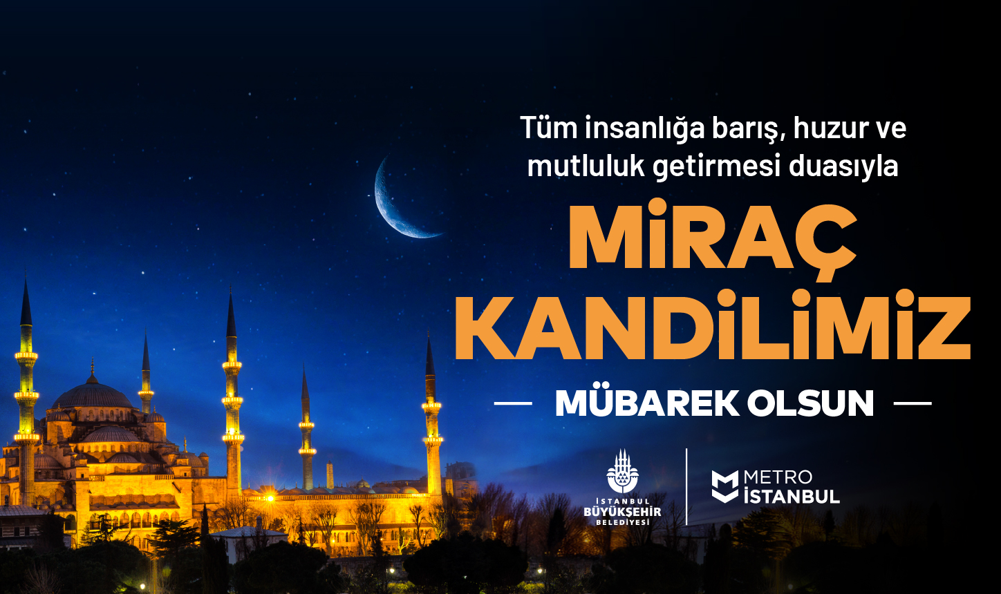 Miraç Kandili'miz Mübarek Olsun