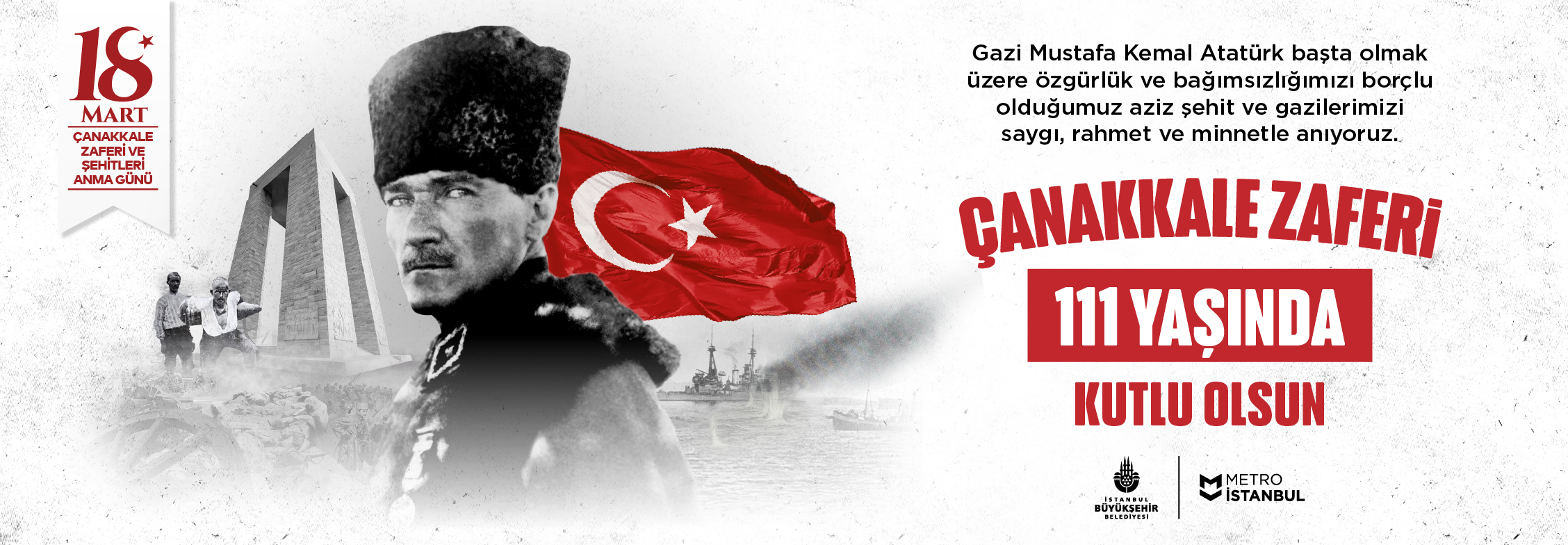 Çanakkale Zaferimiz 111 Yaşında, Kutlu Olsun