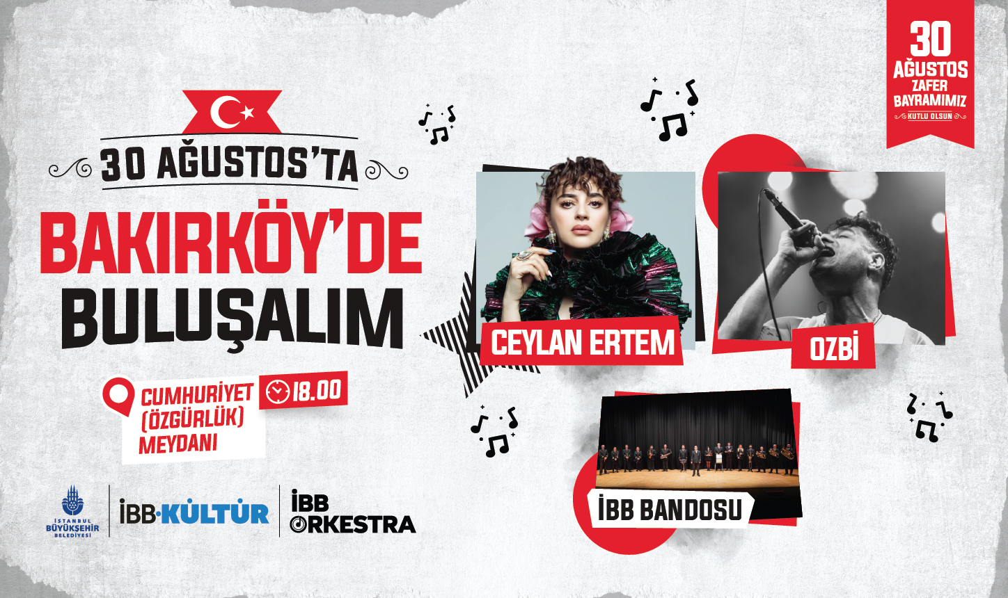 30 Ağustos Zafer Bayramı Coşkusunu Birlikte Yaşıyoruz