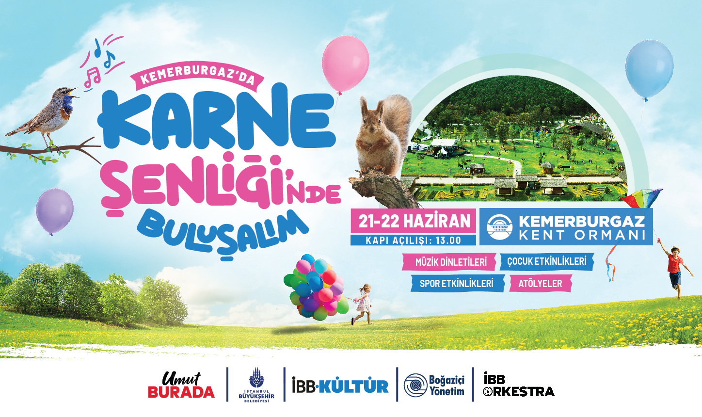 Kemerburgaz'da Karne Şenliği'nde Buluşalım