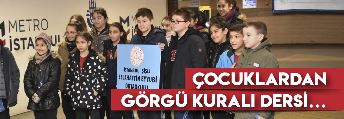 Çocuklardan Görgü Kuralı Dersi…