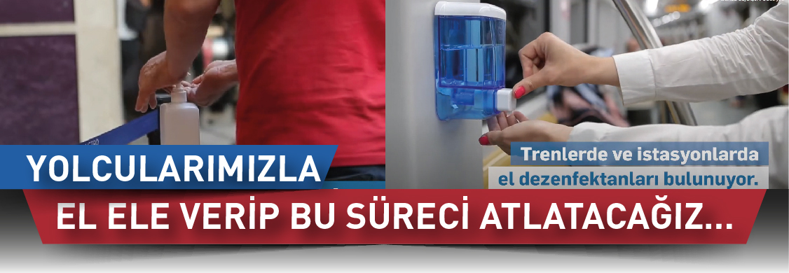 Yolcularımızla el ele verip bu süreci atlatacağız…