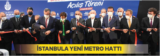 İstanbul’a Yeni Metro Hattı..