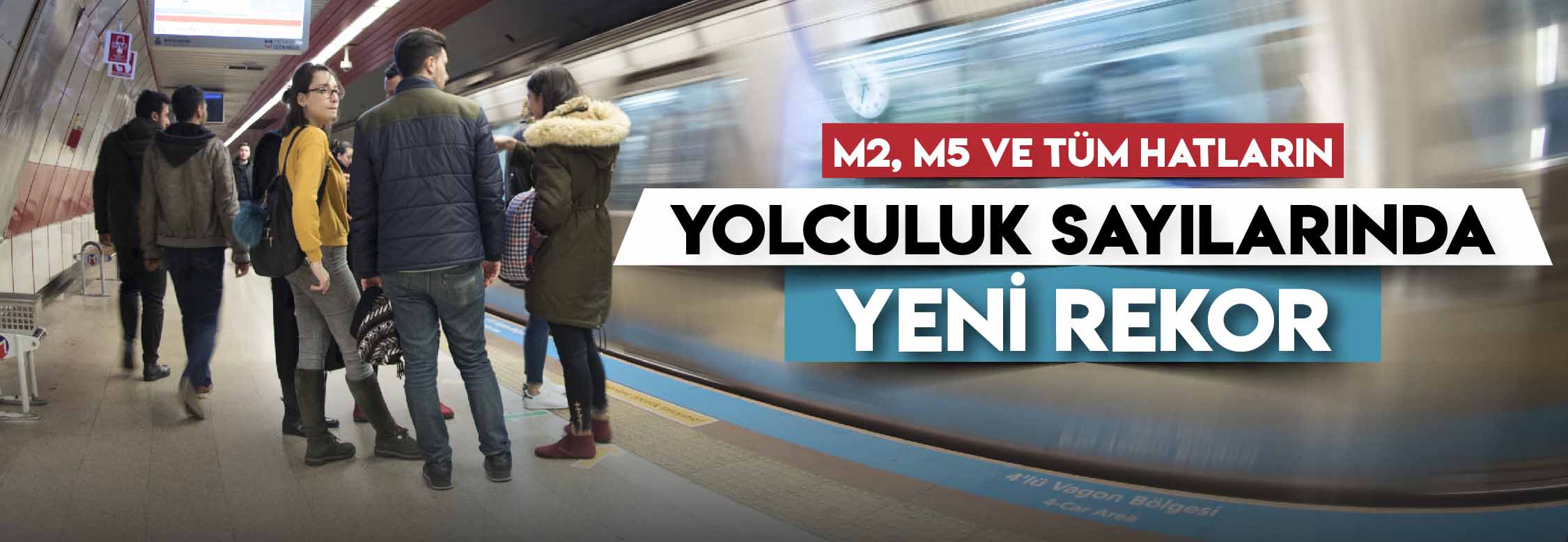 M2, M5 Hatları ve Toplam Yolculuk Sayılarında Rekor!