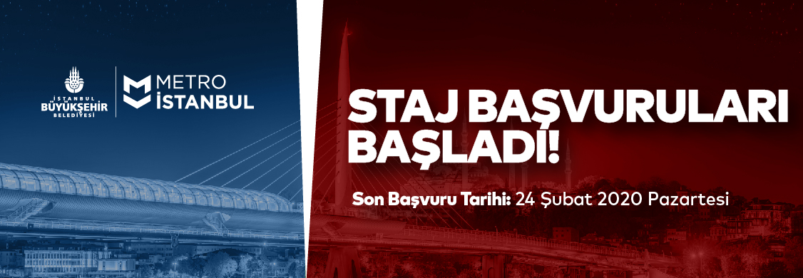 Yeni Dönem Staj Başvuruları başladı.