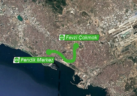 M10 Pendik-SGH Metro Hattı, Pendik-Fevzi Çakmak Etabı