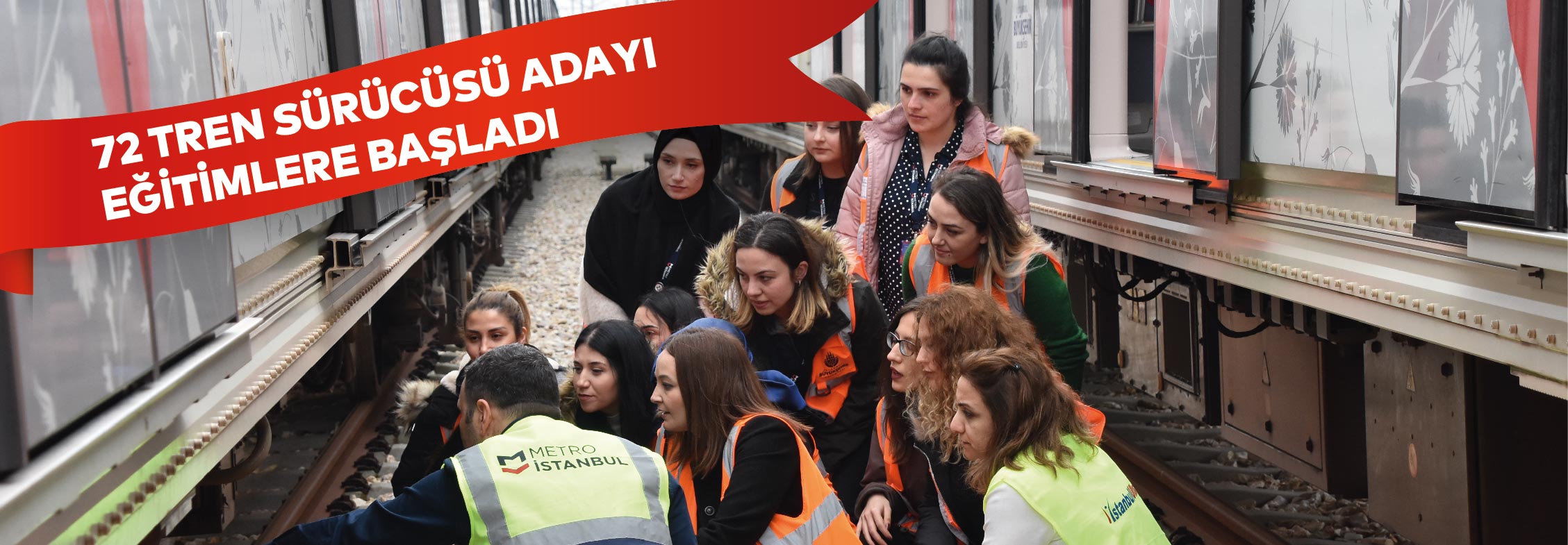 72 tren sürücüsü adayı eğitimlere başladı