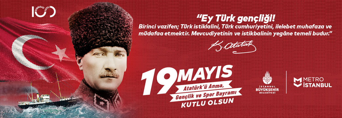 19 Mayıs Atatürk'ü Anma Gençlik ve Spor Bayramımız Kutlu Olsun