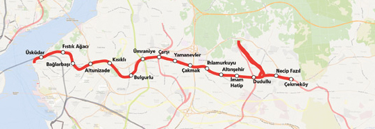 M5 Üsküdar-Ümraniye Metro Hattı Açıldı