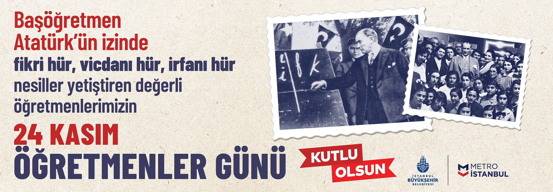 24 Kasım Öğretmenler Günü Kutlu Olsun